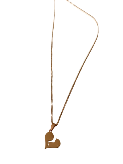 14KT PINK GOLD SADBOI NECKLACE