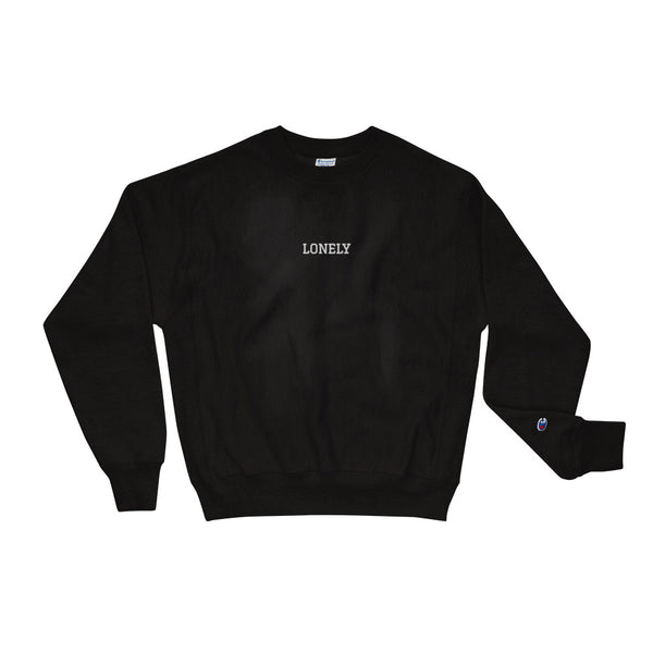 Sadboi Embroidered Champion Crewneck